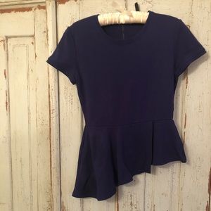 BCBG asymmetrical shirt